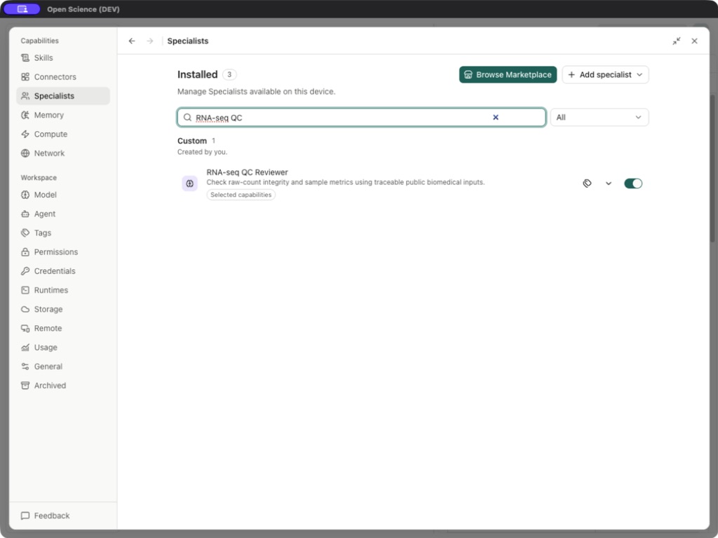 The RNA-seq QC Reviewer installed locally