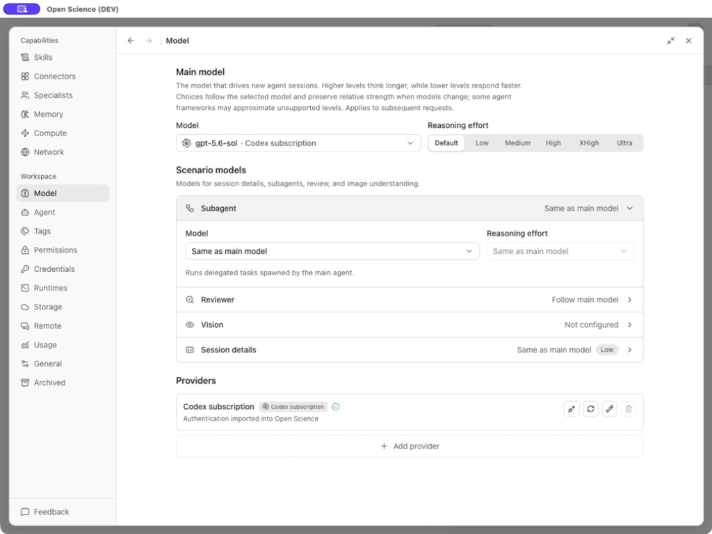 Subagent inheritance and disabled effort control