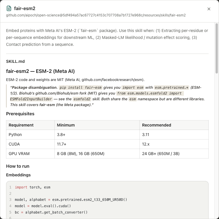 Review a GitHub Skill and its pinned source before import