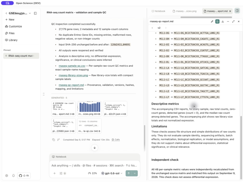 Report v2 compared with its original version