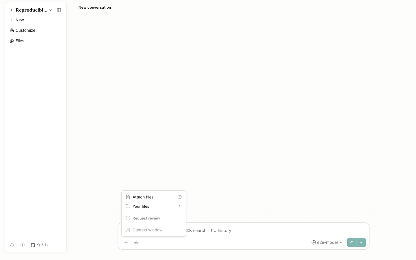 Add menu