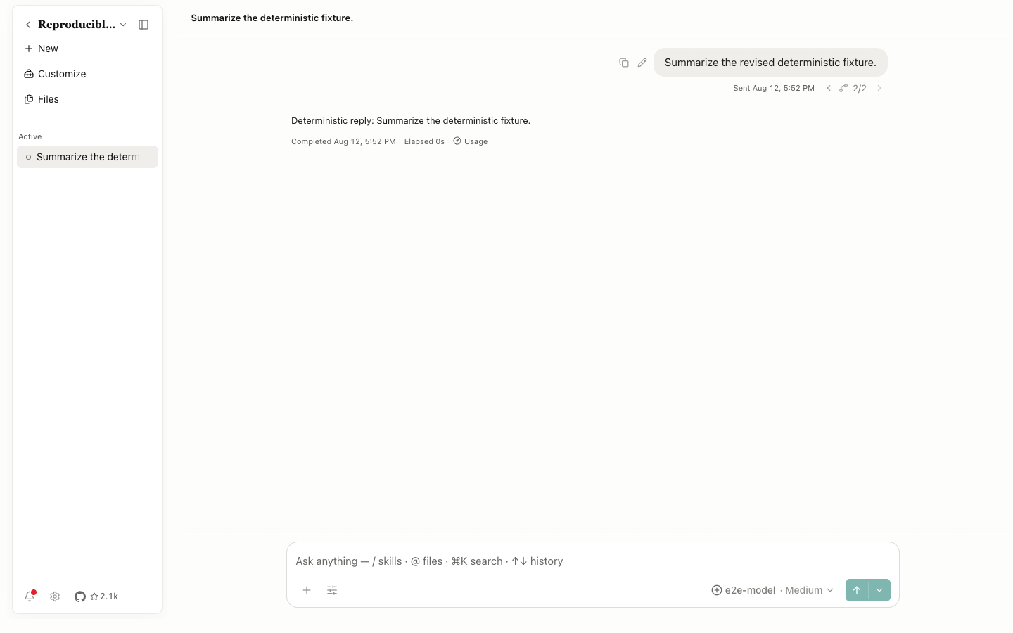 Message revisions