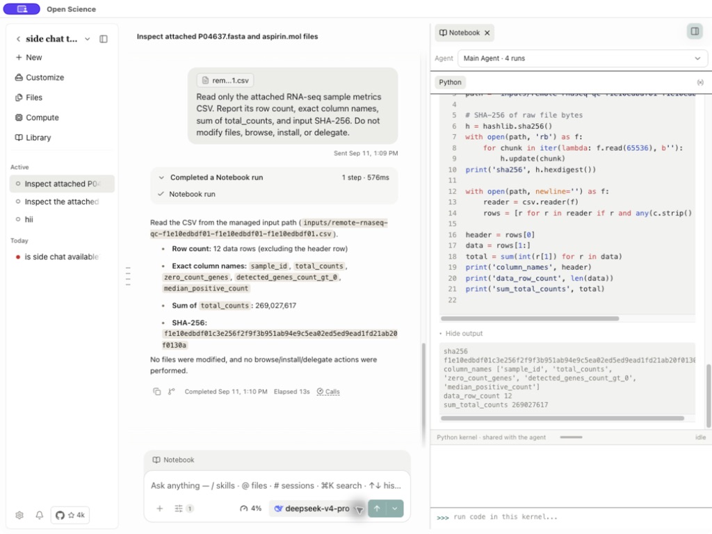 The edited attachment request delivered with its file and checksum